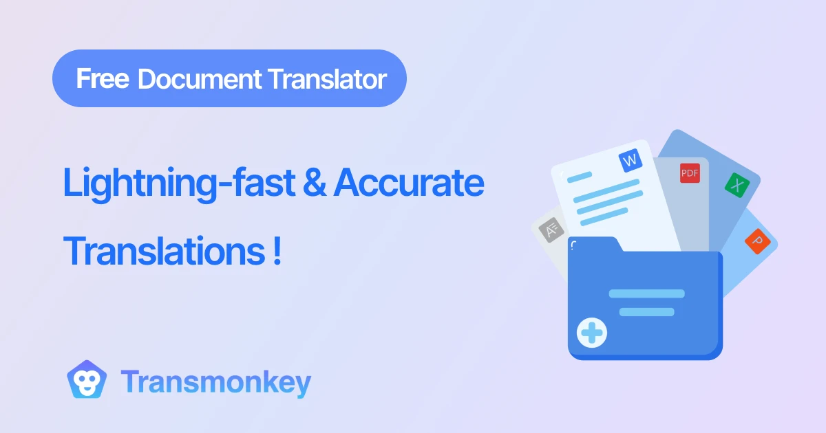 Document Translator Translate Documents With AI Transmonkey
