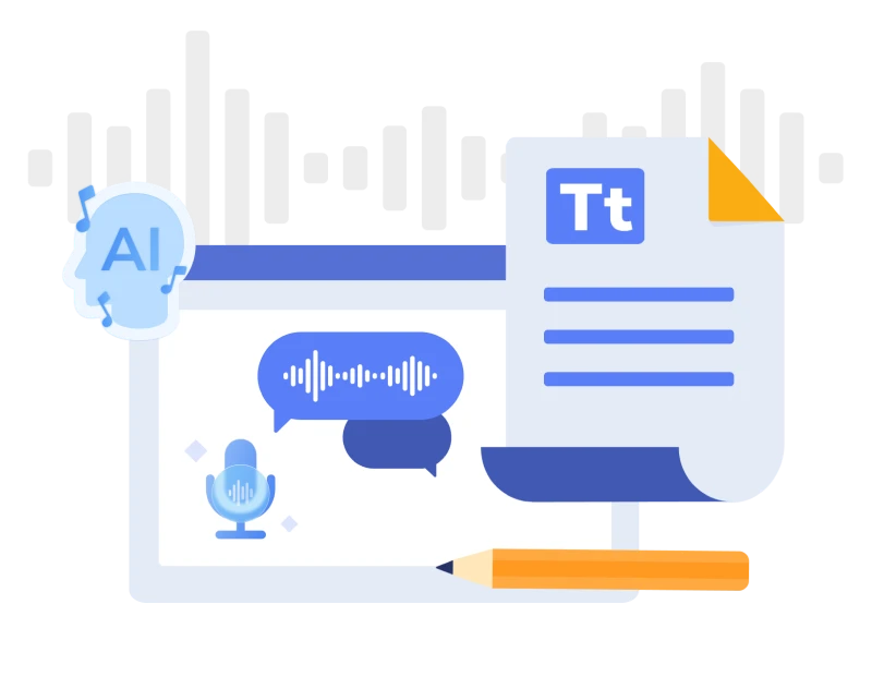 Transcribe Speech to Text Online with AI | Transmonkey