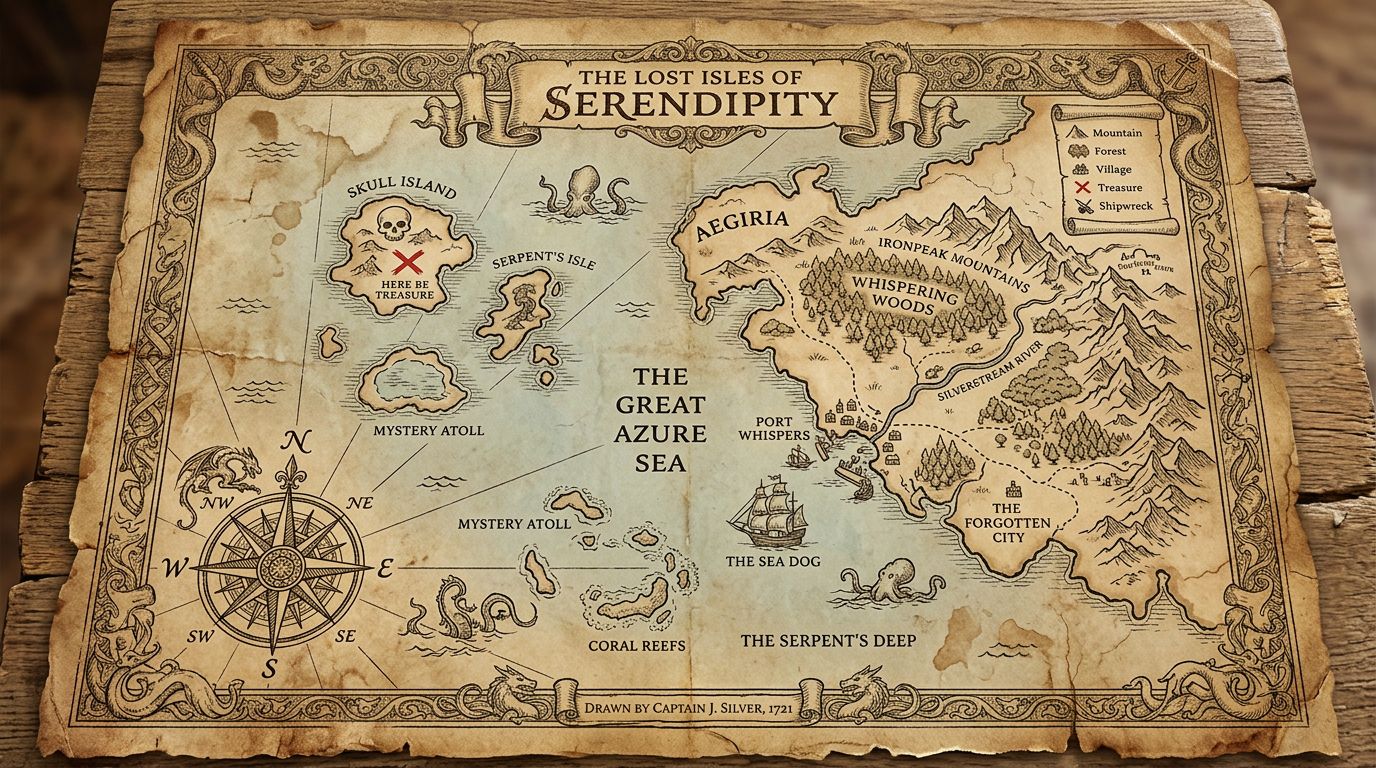 AI transforms text descriptions into detailed fantasy maps