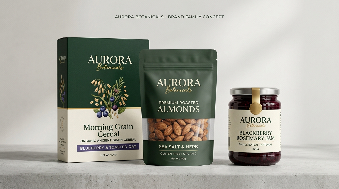 Packaging design concept sample 1