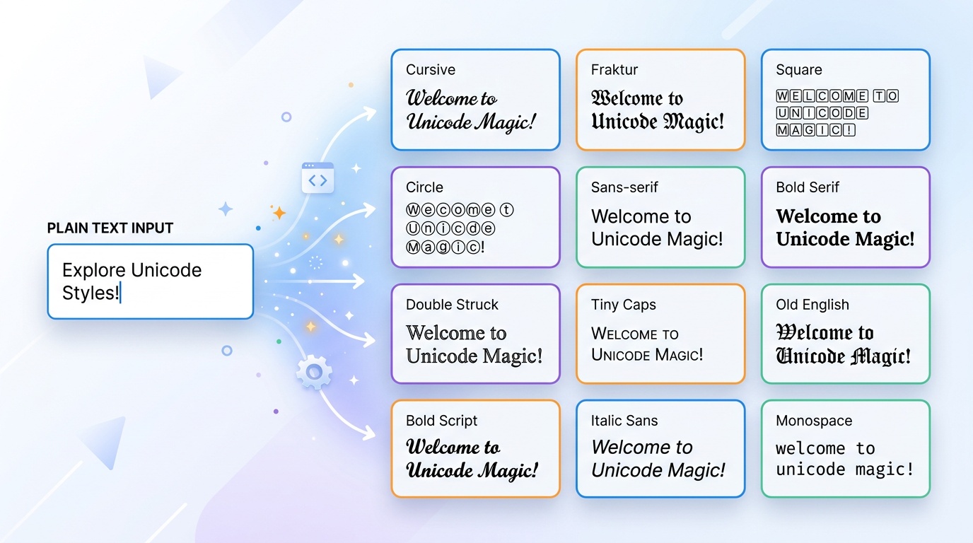 免费艺术字生成器输出示例