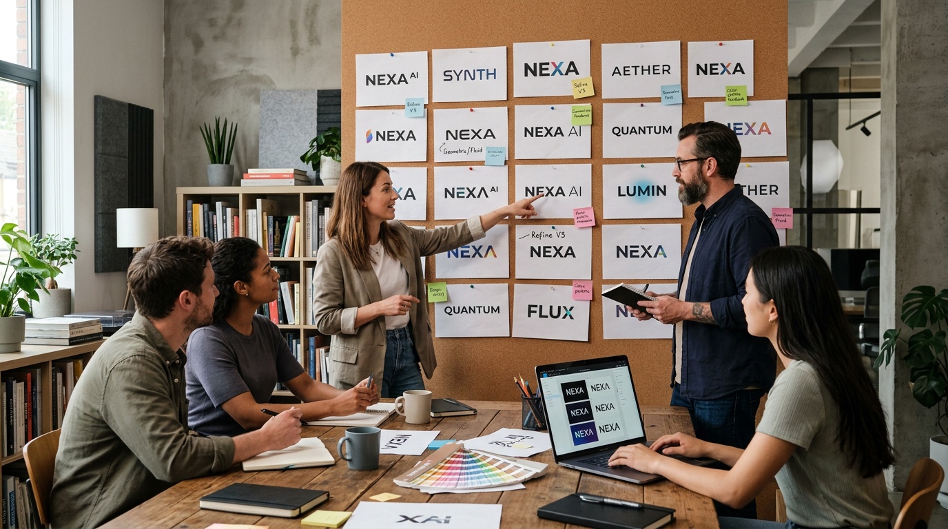 AI 字体徽标探索