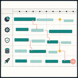 Thumbnail of a flower-growing Gantt chart example