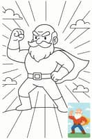 Whitebeard's Epic Coloring Page