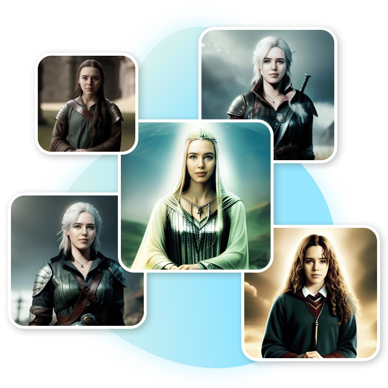 Download or share your AI character