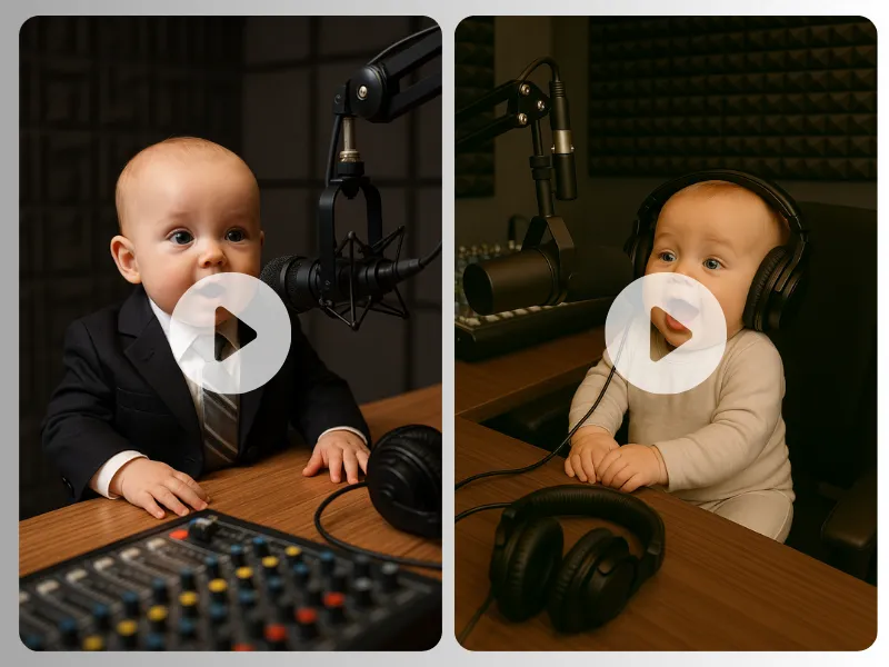 AI Baby Baby Podcast usage examples