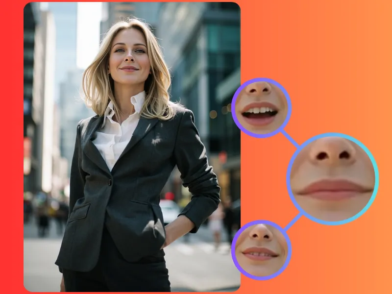 High-quality talking photo animation output
