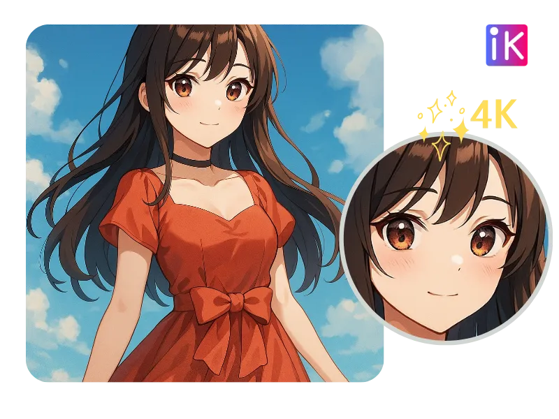 Realistic AI-generated character example