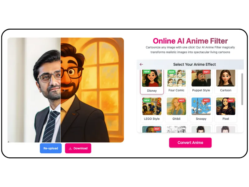 Demonstrates how to use Imgkits to quickly generate Disney-style photos