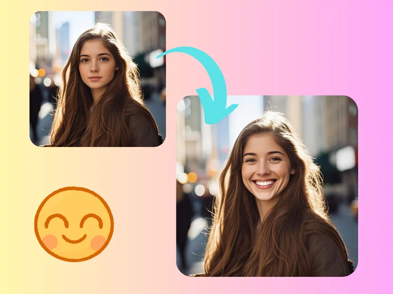 Add a Smile to a Photo with AI