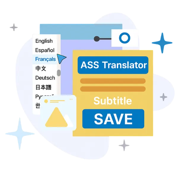 Illustration showing that ass can be translated into multiple languages