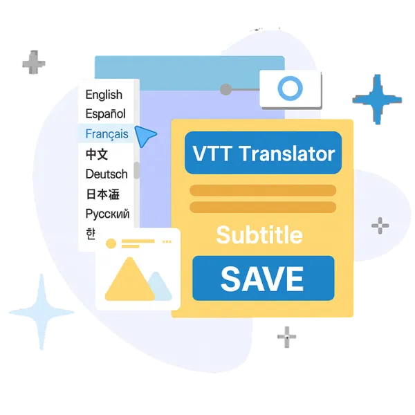 Diagram showing VTT's compatibility with various languages for web accessibility